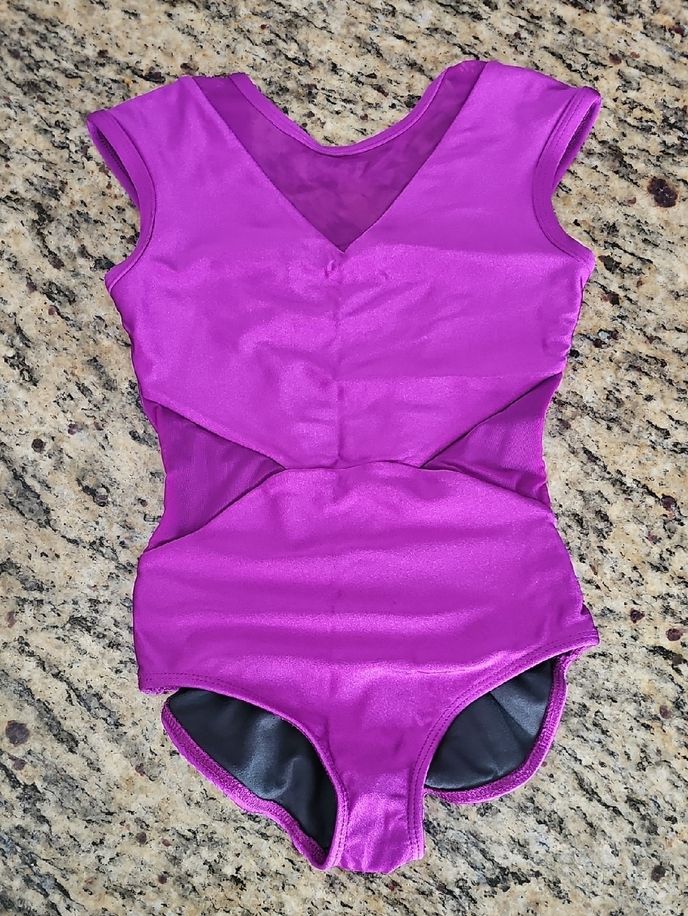 Five Magenta Leotard YL